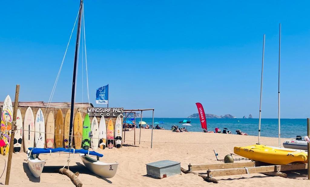 Precioso Apartamento En La Playa De Pals Con Piscina - Recinto Puig Sa Guilla Buitenkant foto